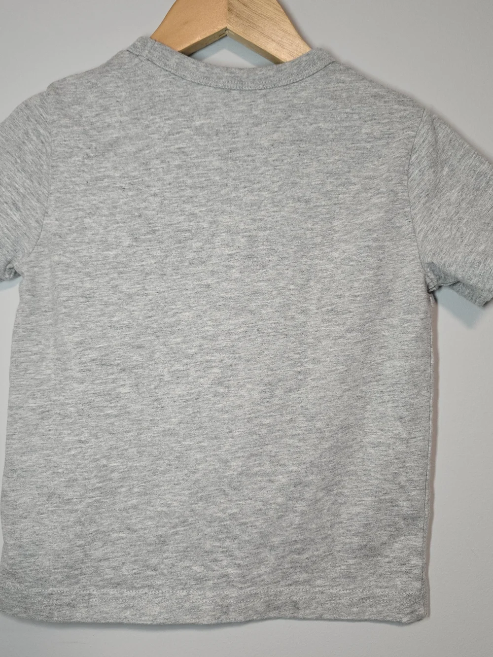 GAP Gray Cotton Tee with Green Dinosaur and Red 'RAWR!' Graphic